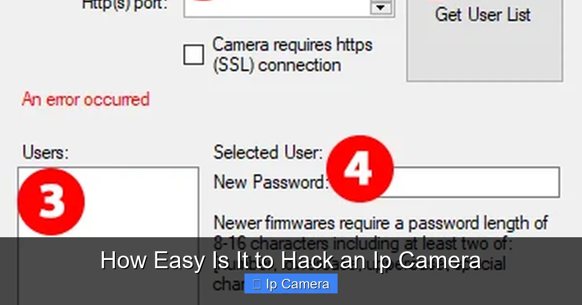 How Easy Is It to Hack an Ip Camera