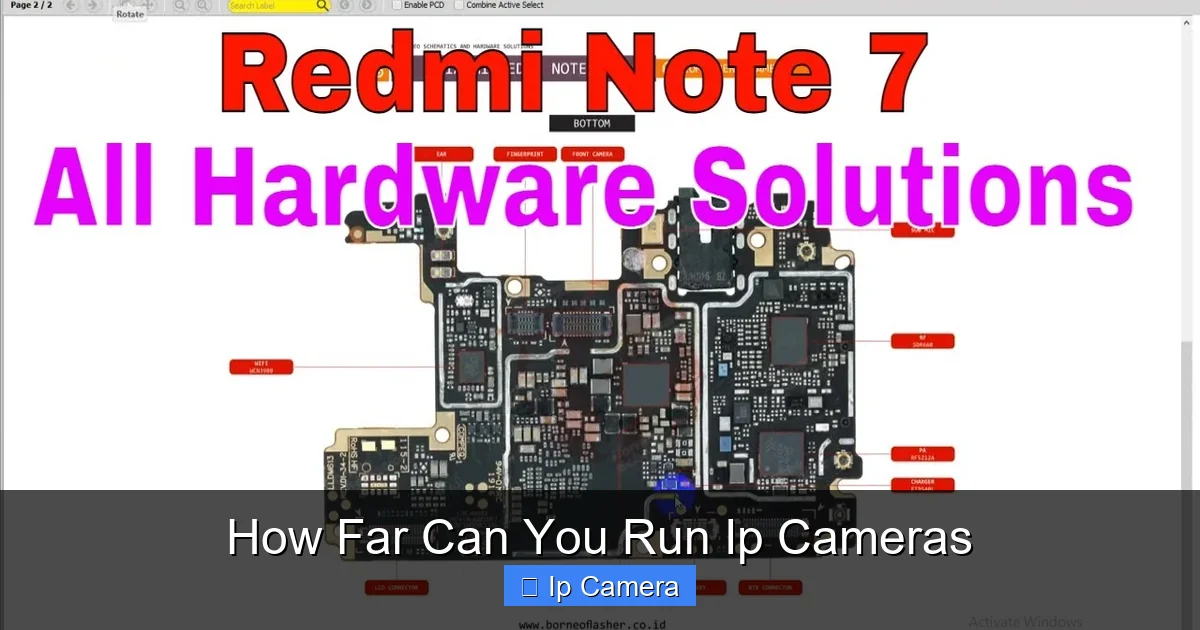 How Far Can You Run Ip Cameras