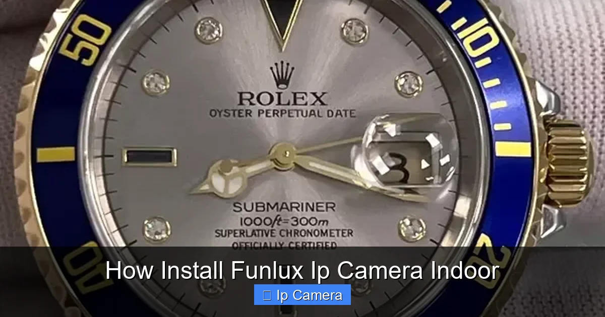 How Install Funlux Ip Camera Indoor
