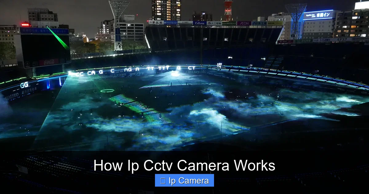 How Ip Cctv Camera Works