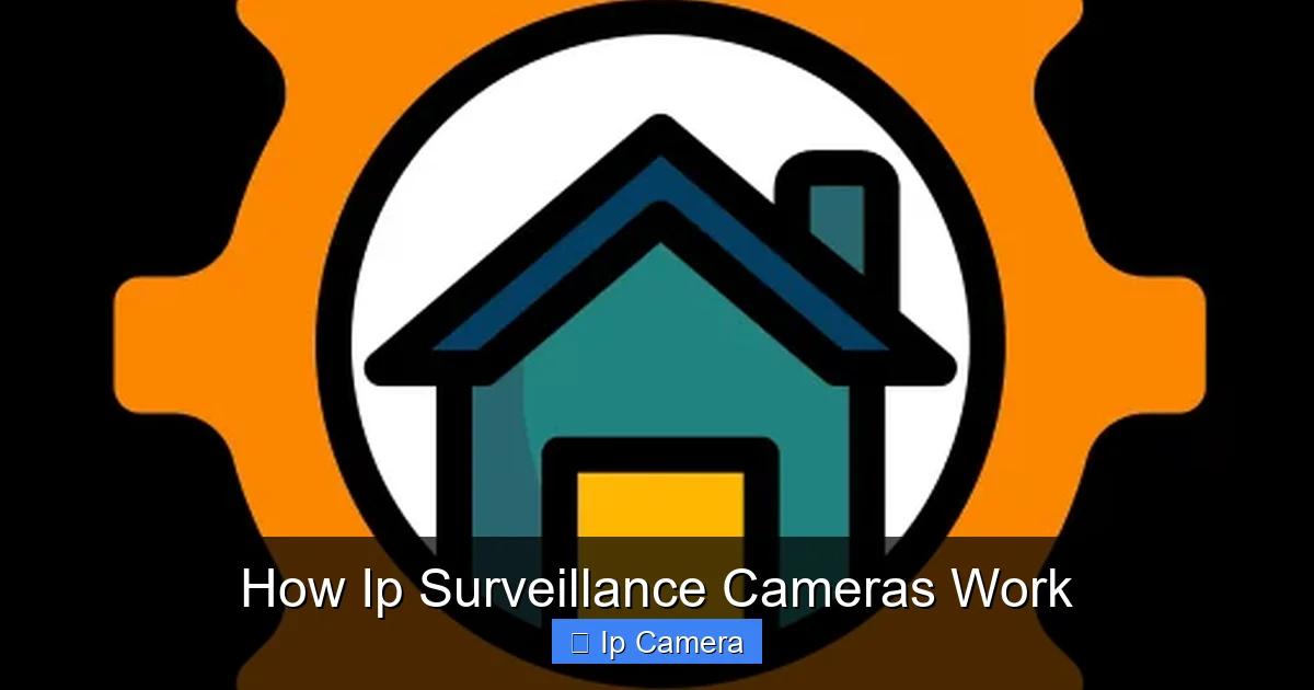 How Ip Surveillance Cameras Work