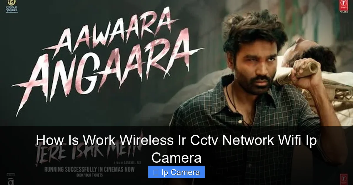 How Is Work Wireless Ir Cctv Network Wifi Ip Camera
