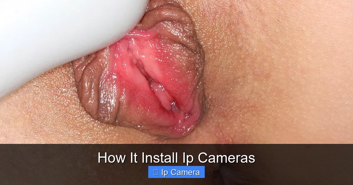 How It Install Ip Cameras