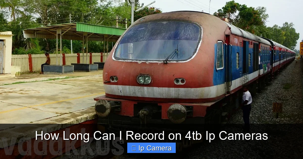 How Long Can I Record on 4tb Ip Cameras