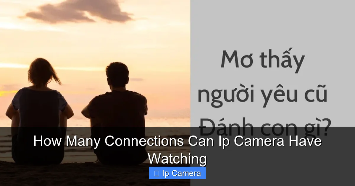 How Many Connections Can Ip Camera Have Watching