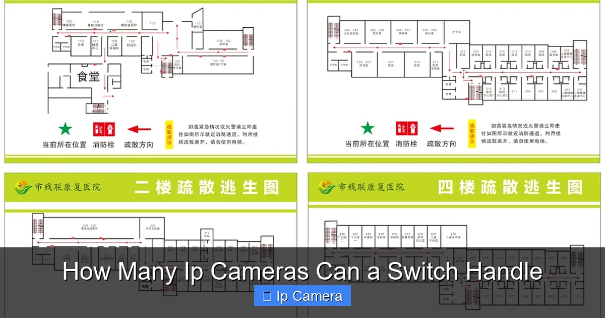 How Many Ip Cameras Can a Switch Handle