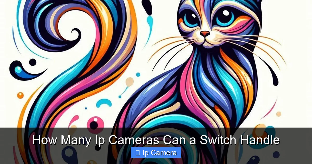 How Many Ip Cameras Can a Switch Handle
