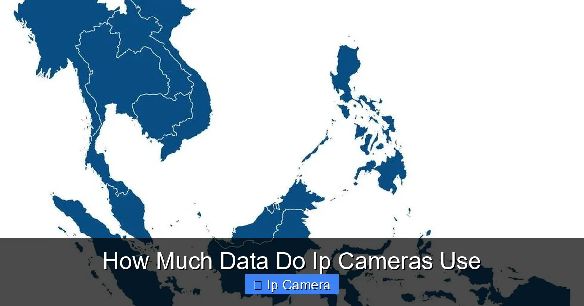 How Much Data Do Ip Cameras Use