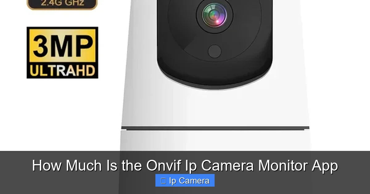 How Much Is the Onvif Ip Camera Monitor App