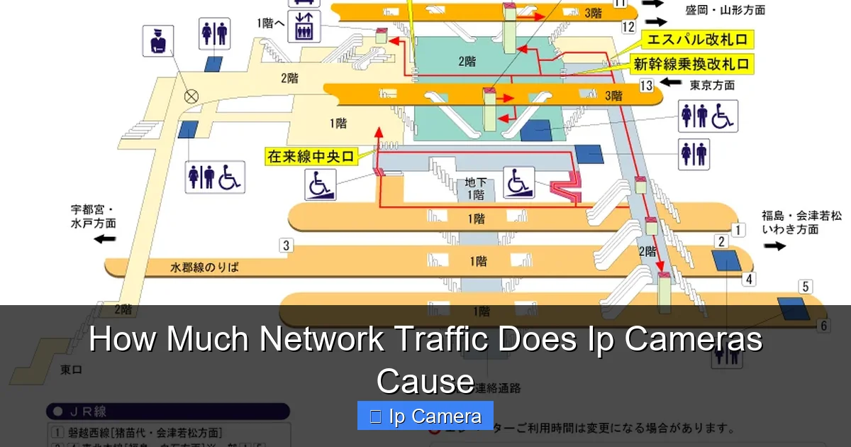 How Much Network Traffic Does Ip Cameras Cause