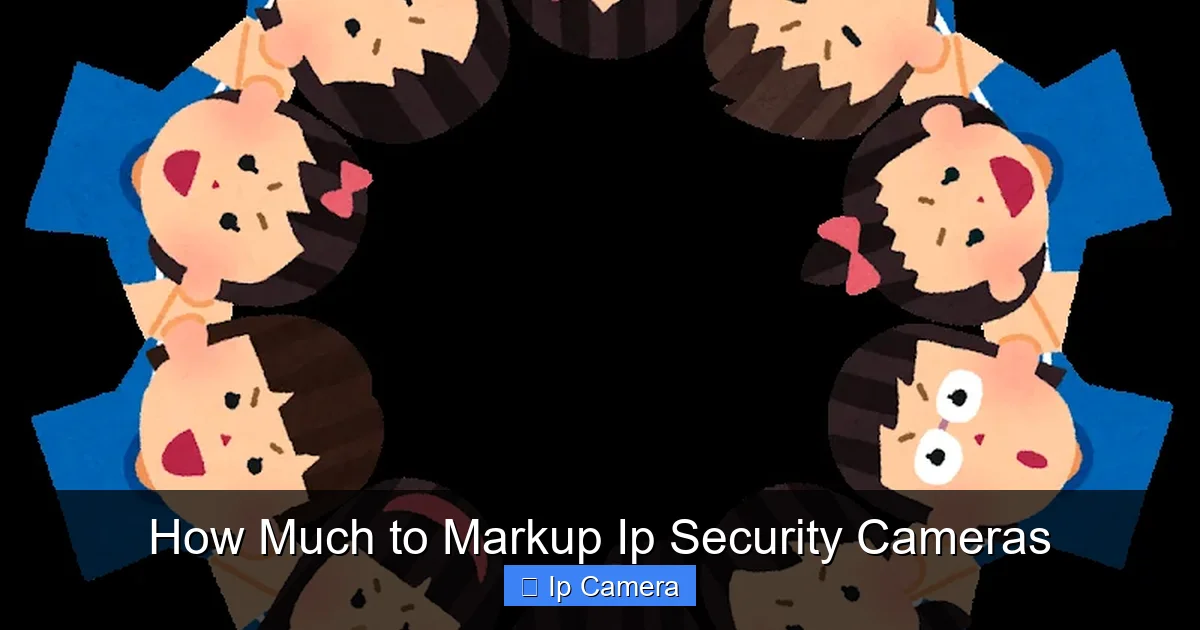 How Much to Markup Ip Security Cameras