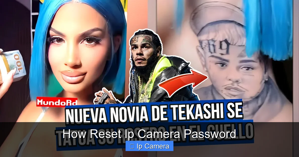 How Reset Ip Camera Password