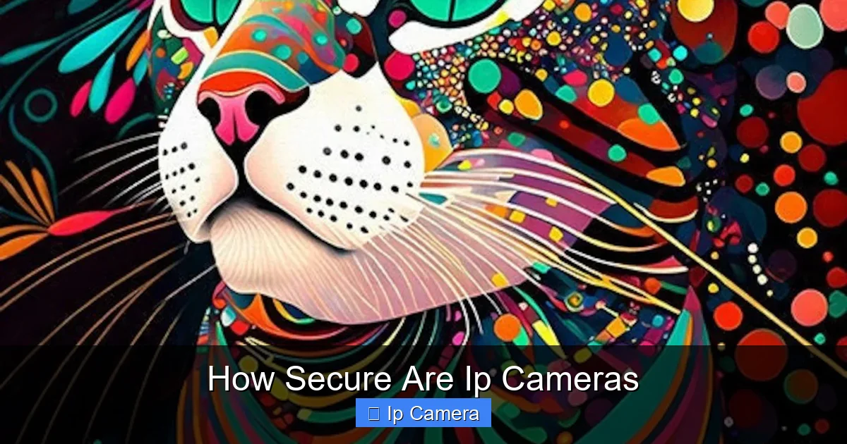 How Secure Are Ip Cameras