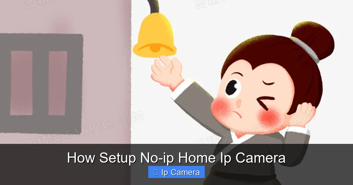 How Setup No-ip Home Ip Camera