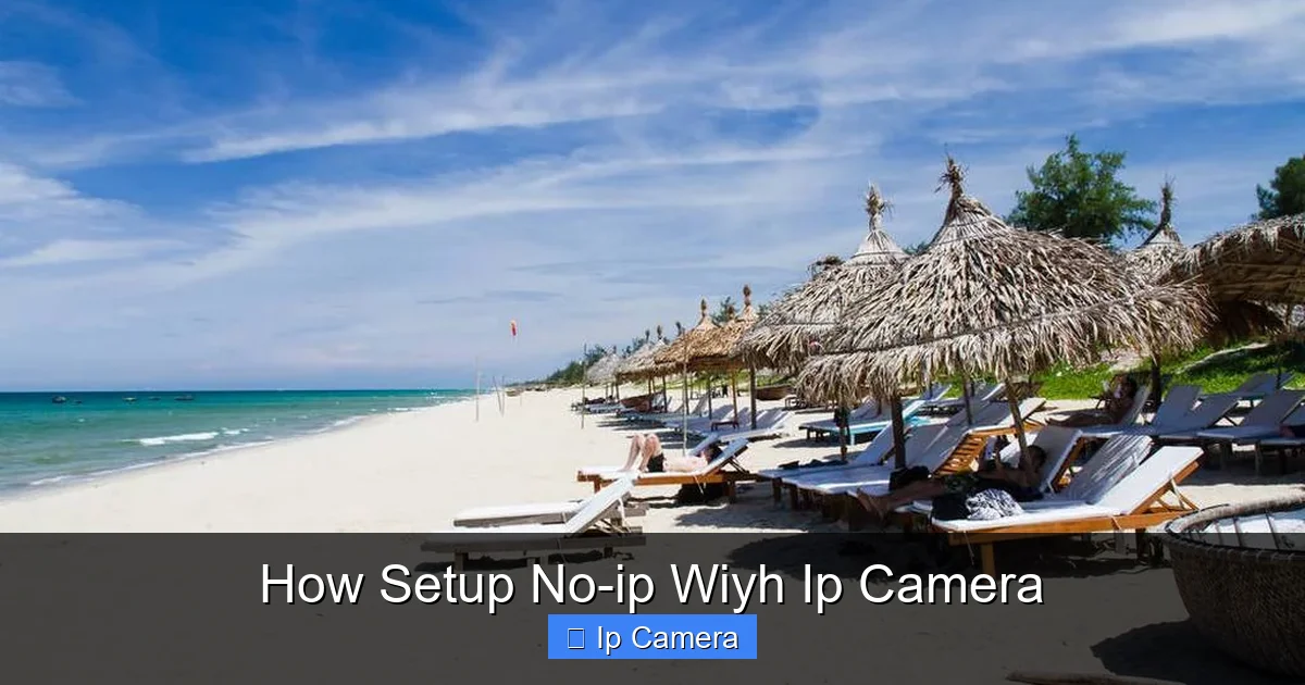 How Setup No-ip Wiyh Ip Camera