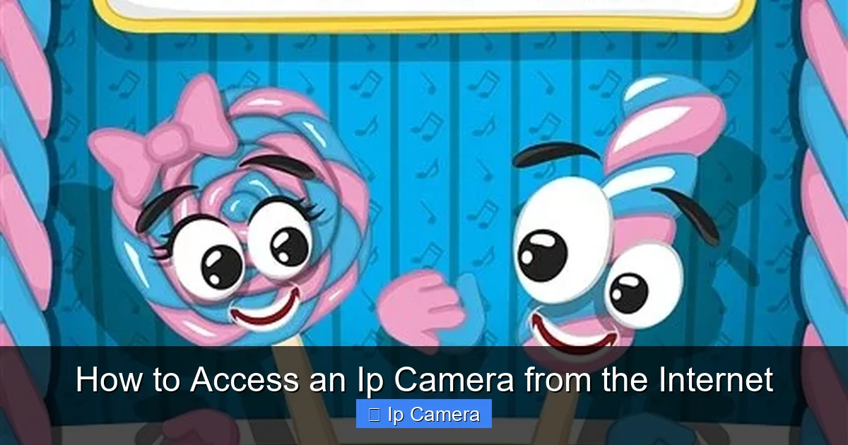 How to Access an Ip Camera from the Internet