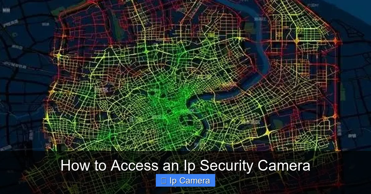 How to Access an Ip Security Camera