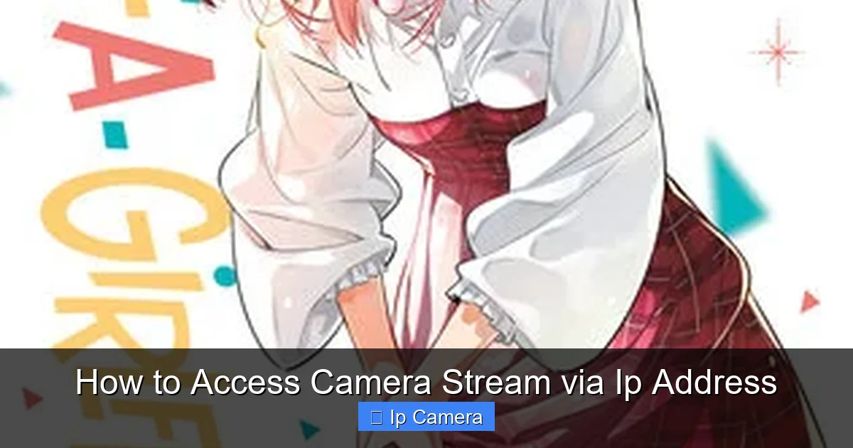 How to Access Camera Stream via Ip Address