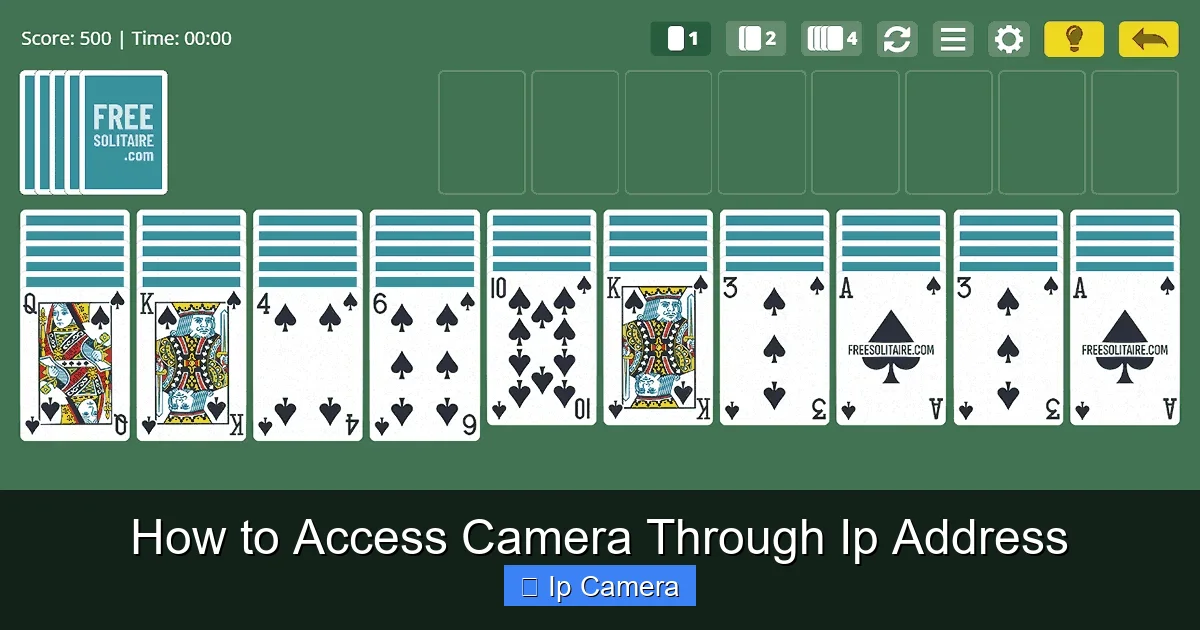 How to Access Camera Through Ip Address