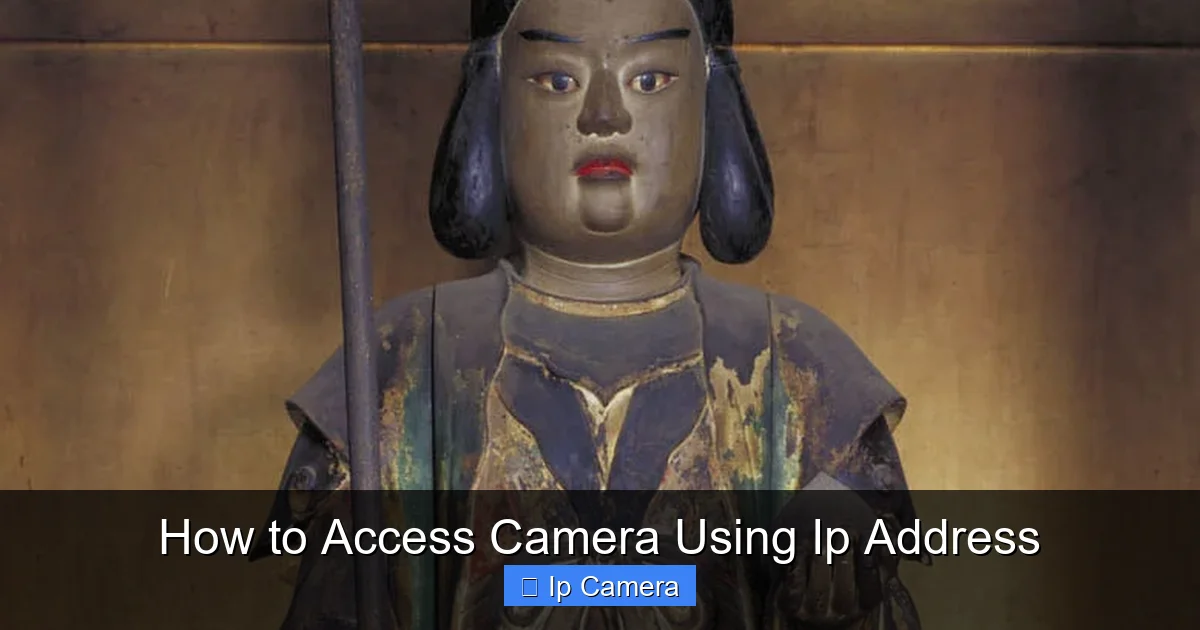 How to Access Camera Using Ip Address