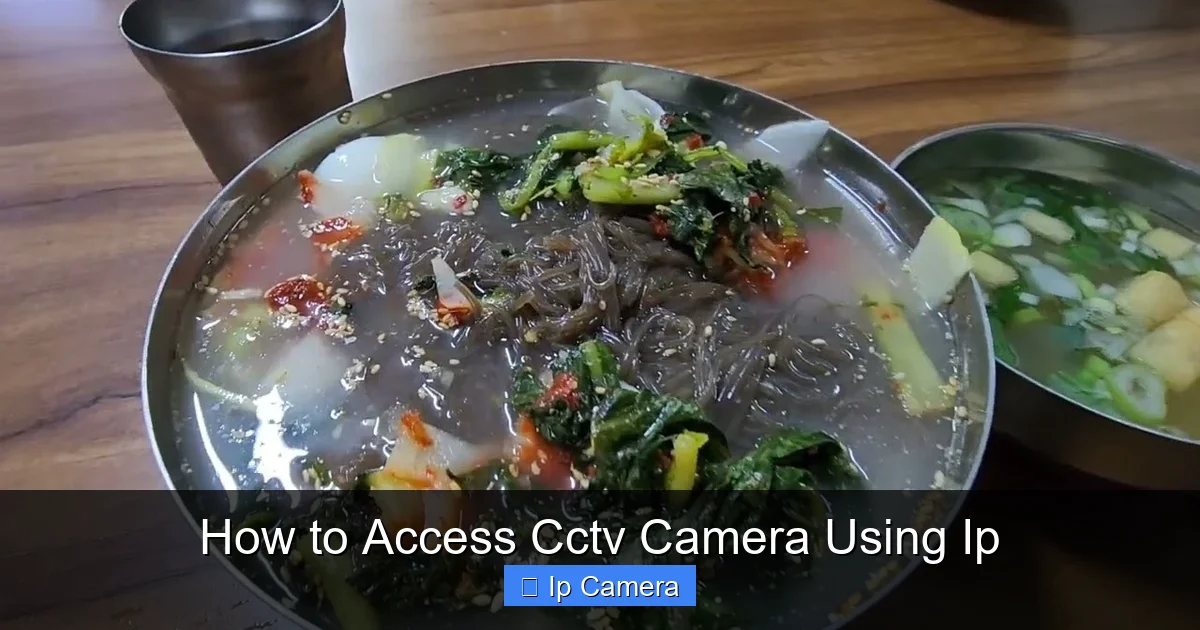 How to Access Cctv Camera Using Ip