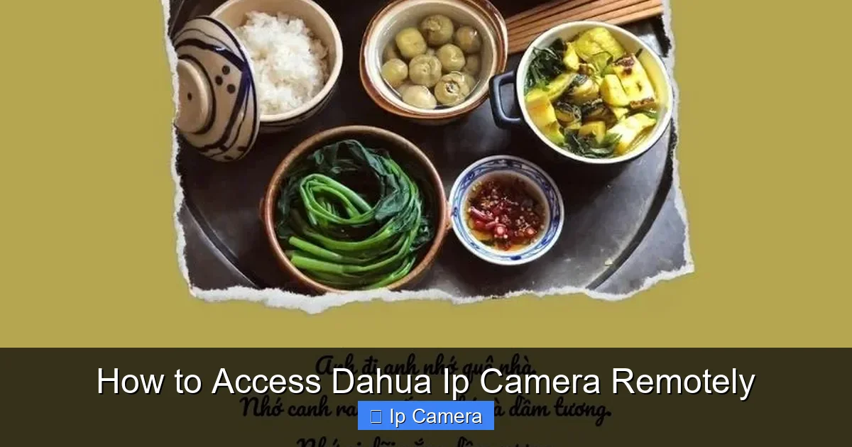 How to Access Dahua Ip Camera Remotely