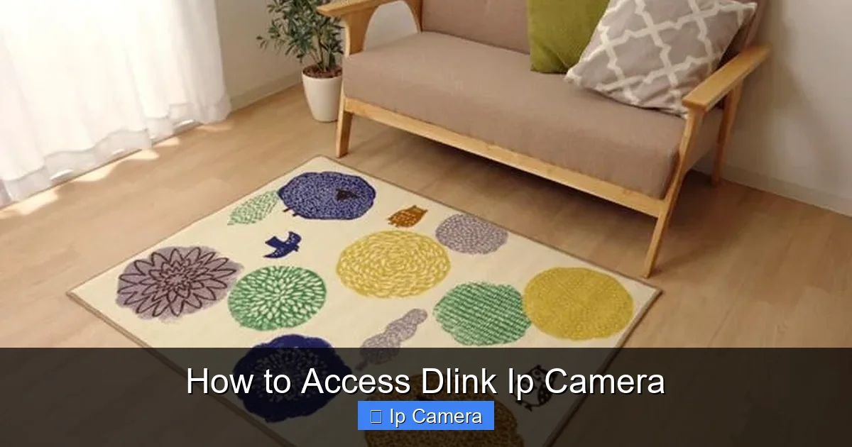 How to Access Dlink Ip Camera