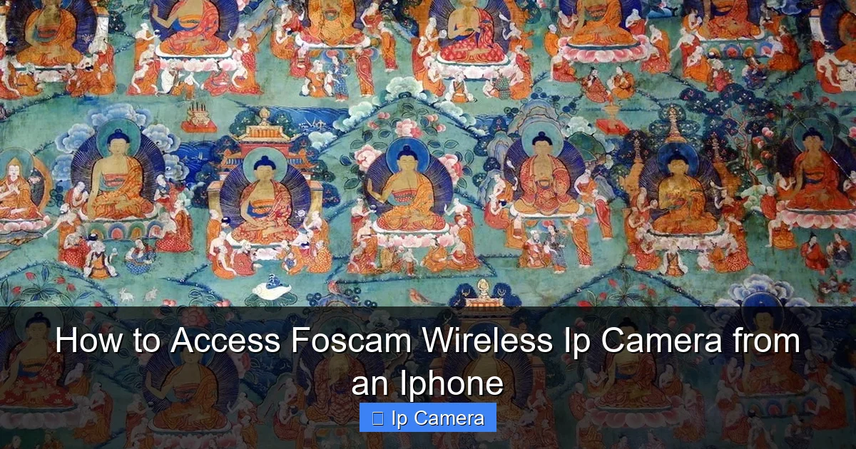 How to Access Foscam Wireless Ip Camera from an Iphone