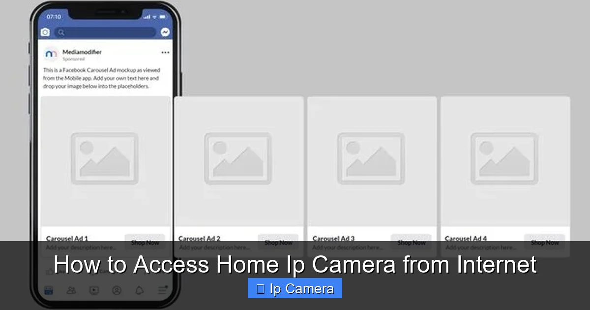 How to Access Home Ip Camera from Internet