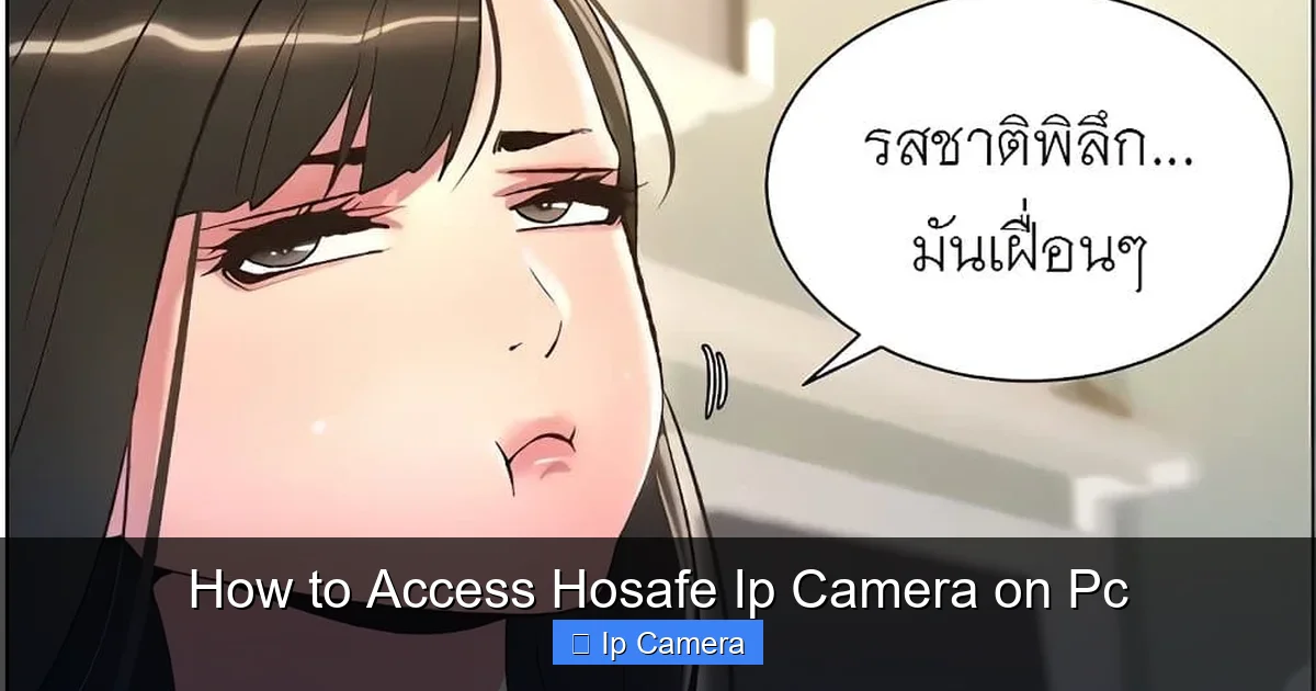 How to Access Hosafe Ip Camera on Pc