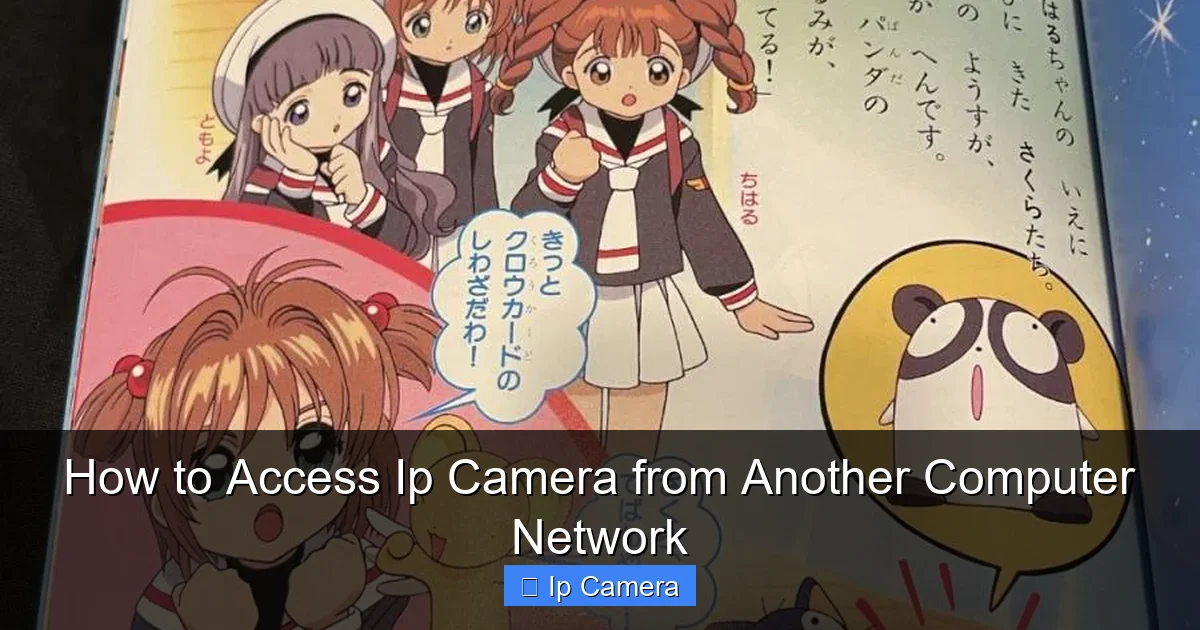 How to Access Ip Camera from Another Computer Network