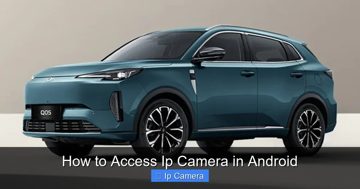 How to Access Ip Camera in Android