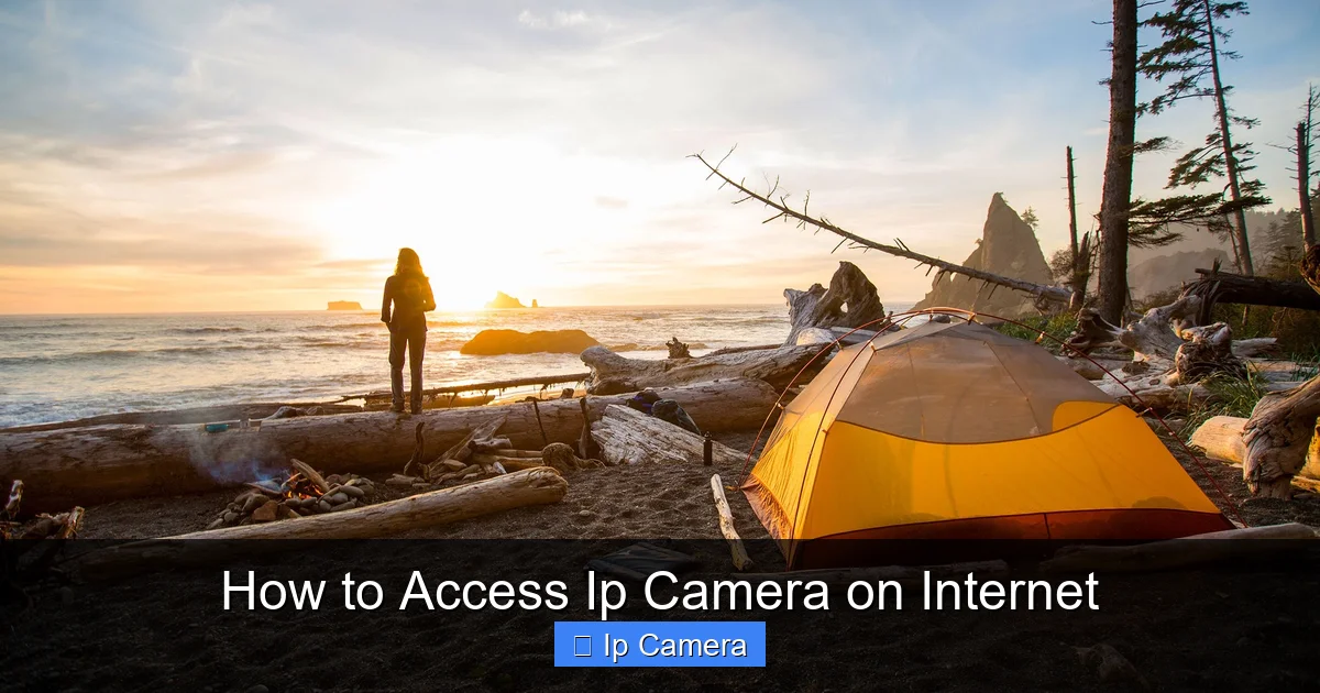 How to Access Ip Camera on Internet