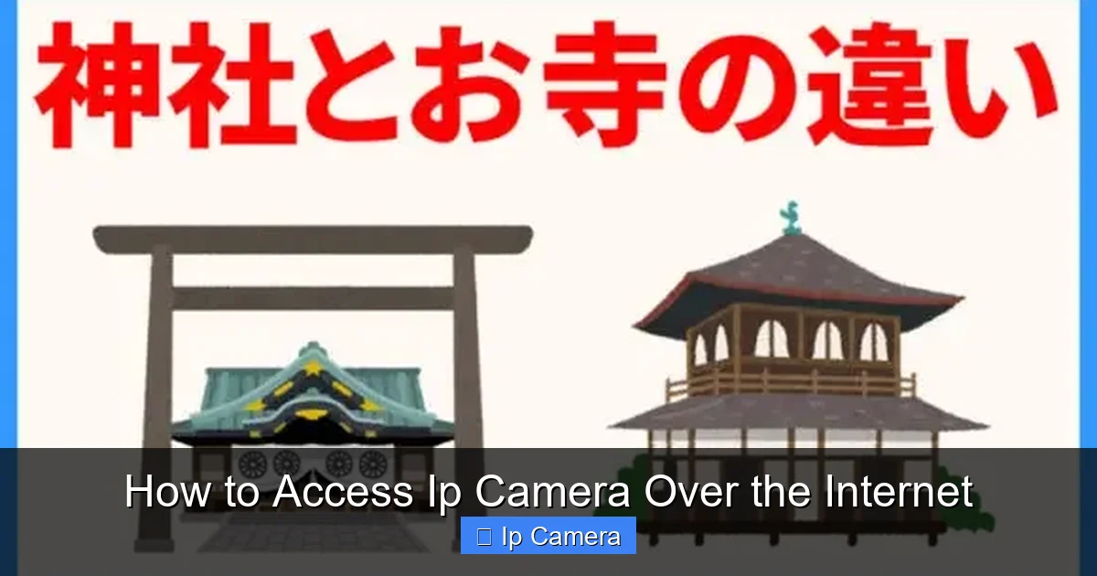 How to Access Ip Camera Over the Internet