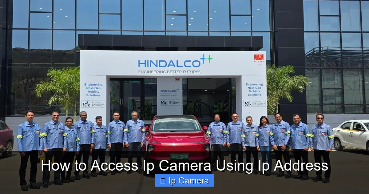 How to Access Ip Camera Using Ip Address