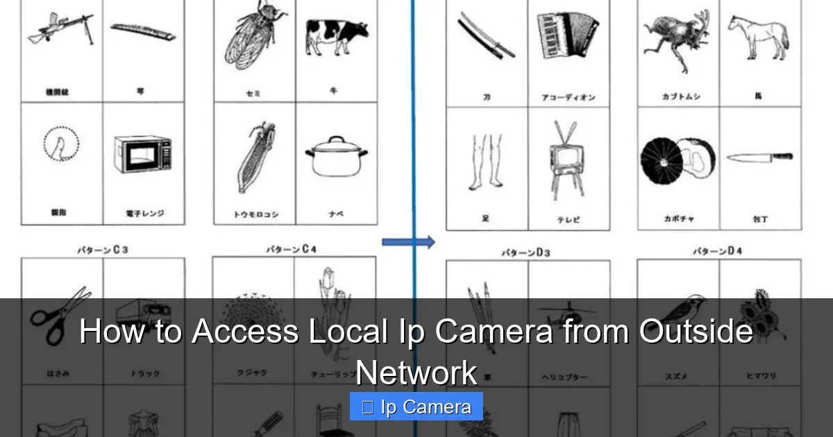 How to Access Local Ip Camera from Outside Network