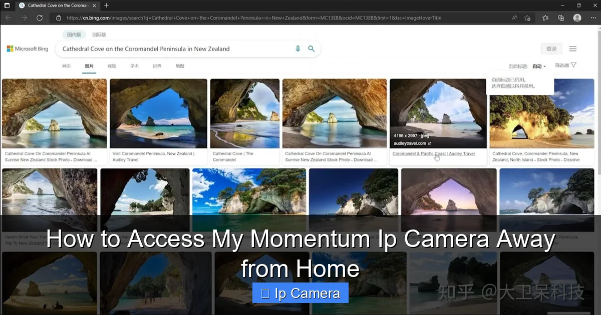 How to Access My Momentum Ip Camera Away from Home