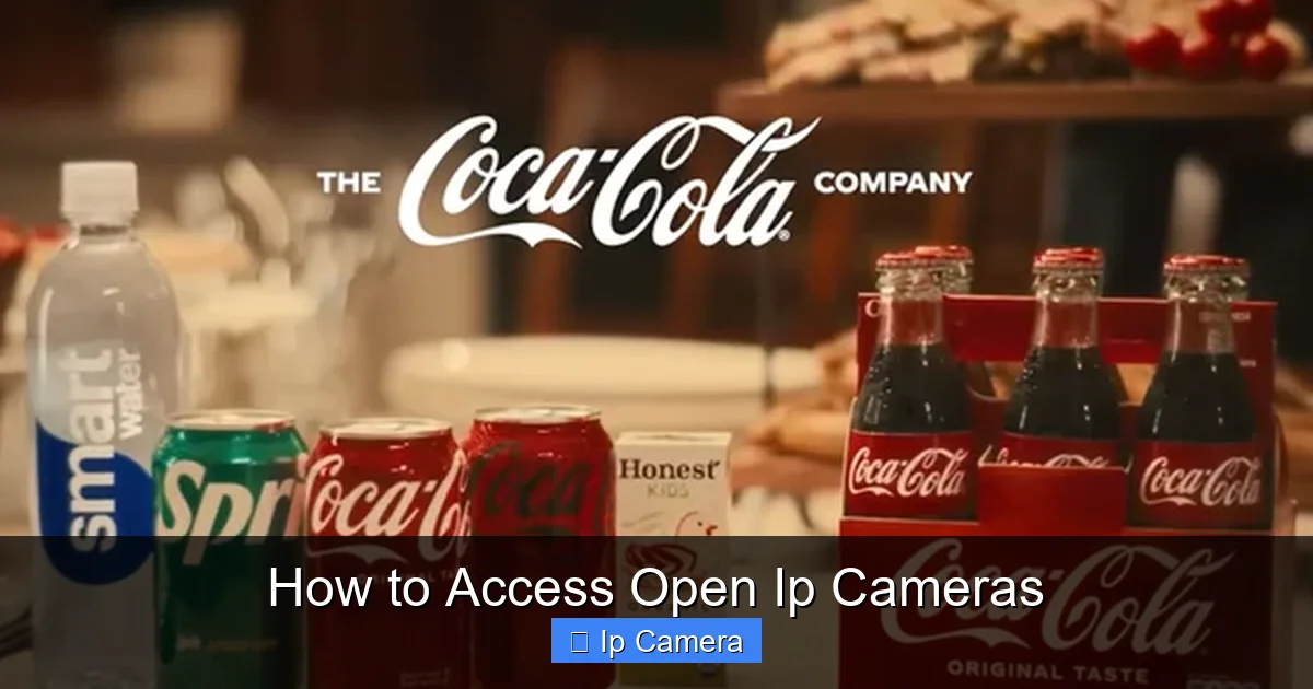 How to Access Open Ip Cameras