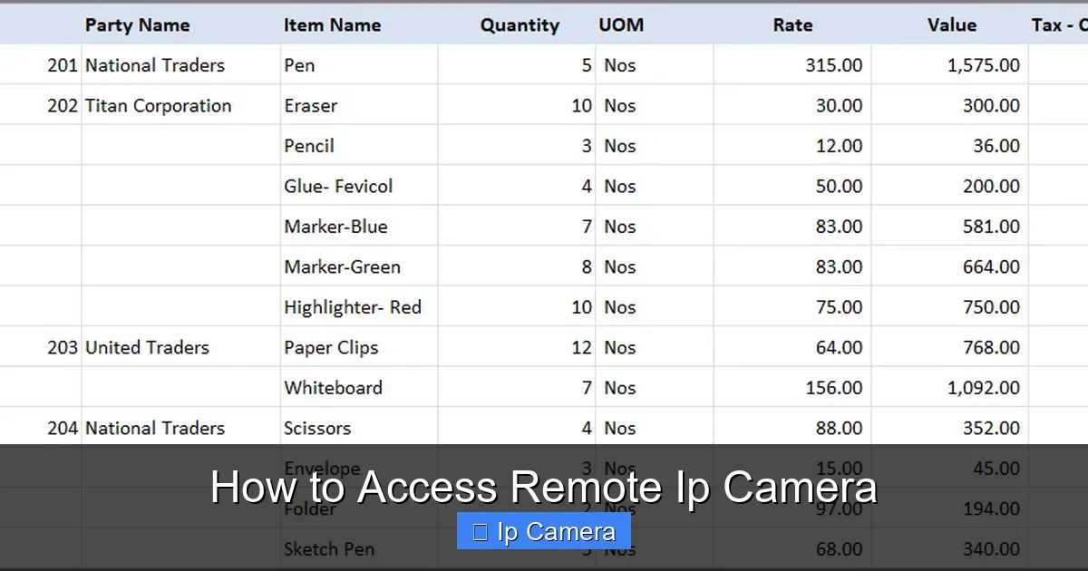 How to Access Remote Ip Camera