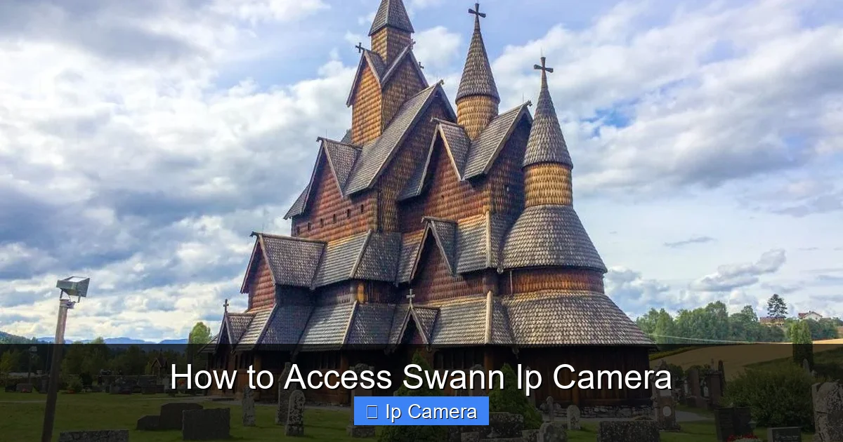 How to Access Swann Ip Camera