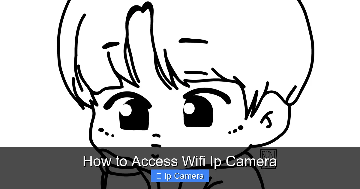 How to Access Wifi Ip Camera