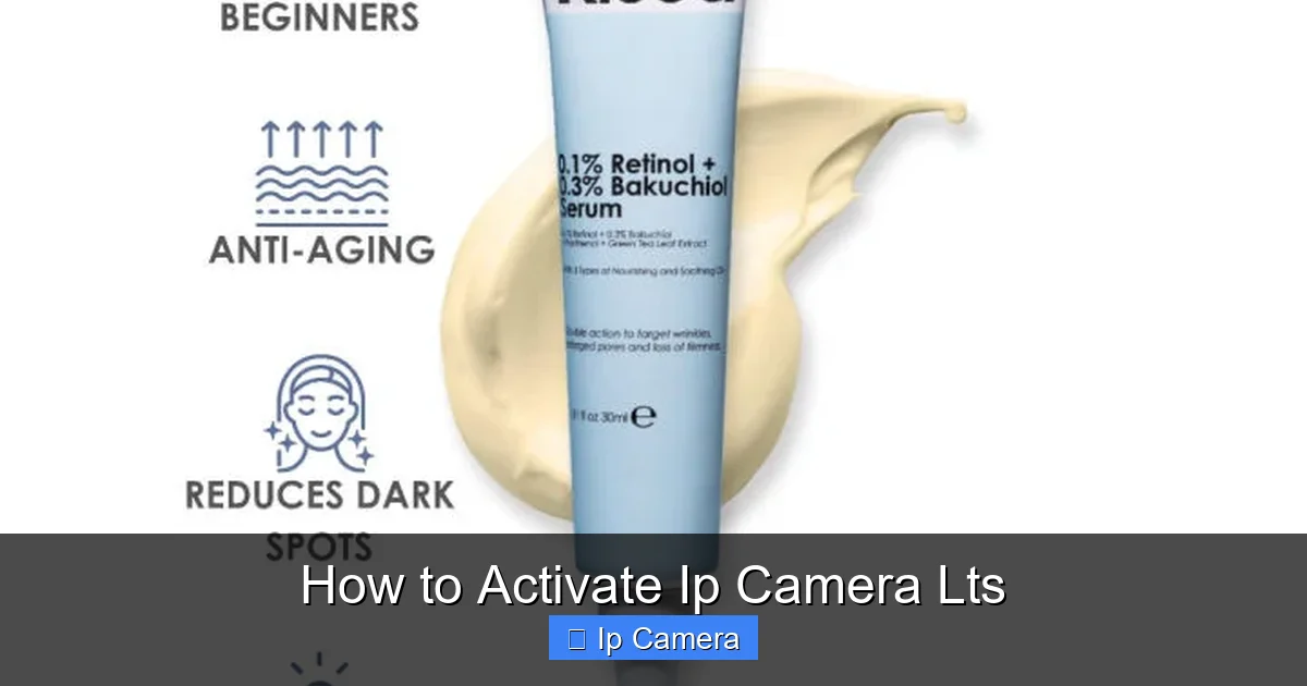 How to Activate Ip Camera Lts
