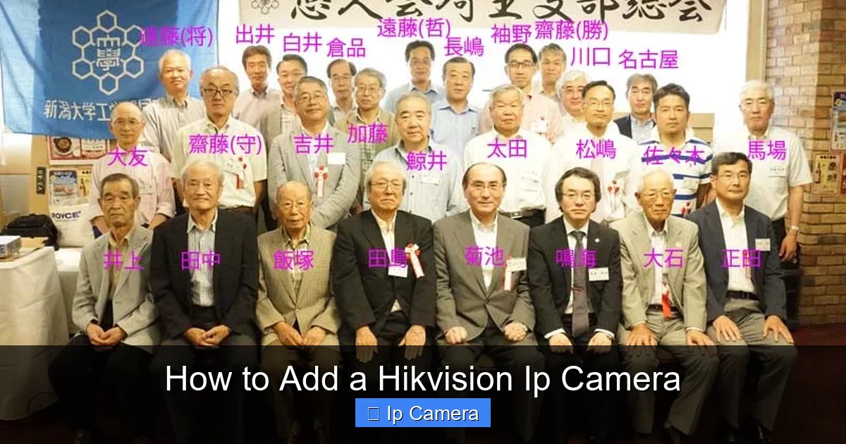 How to Add a Hikvision Ip Camera