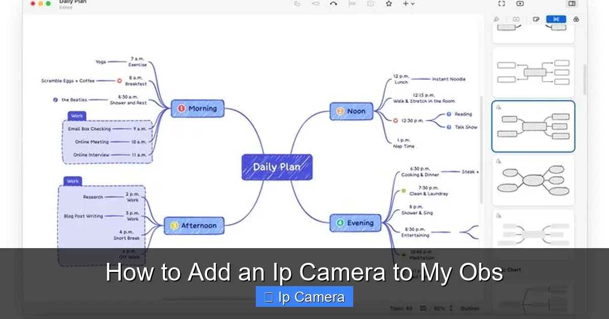 How to Add an Ip Camera to My Obs