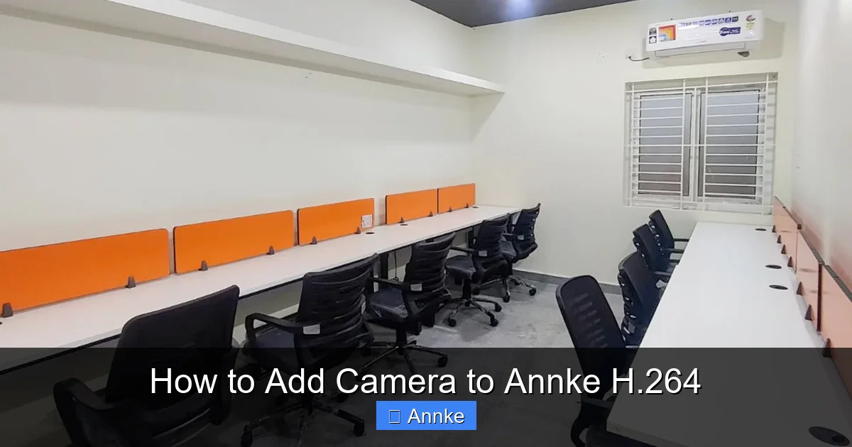 How to Add Camera to Annke H.264