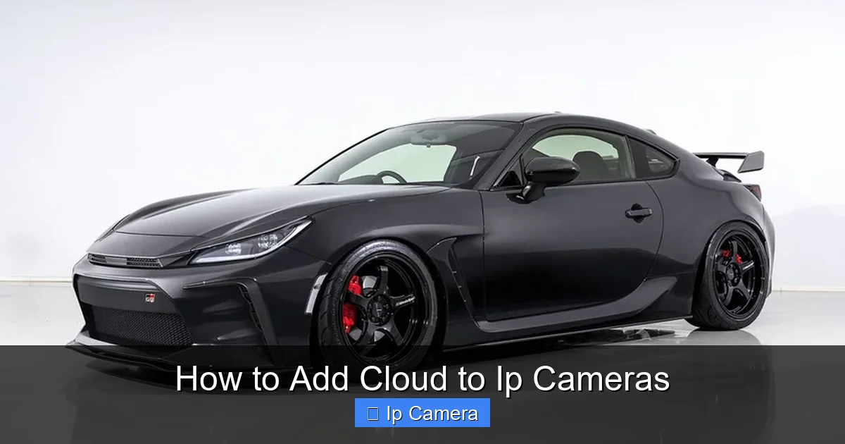 How to Add Cloud to Ip Cameras