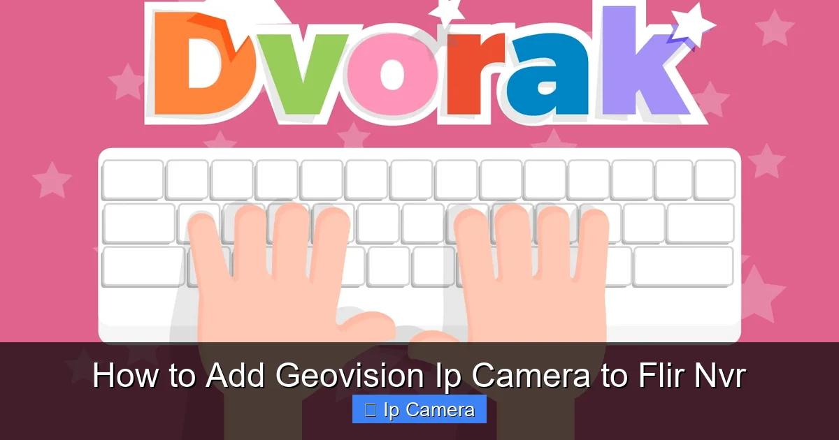 How to Add Geovision Ip Camera to Flir Nvr