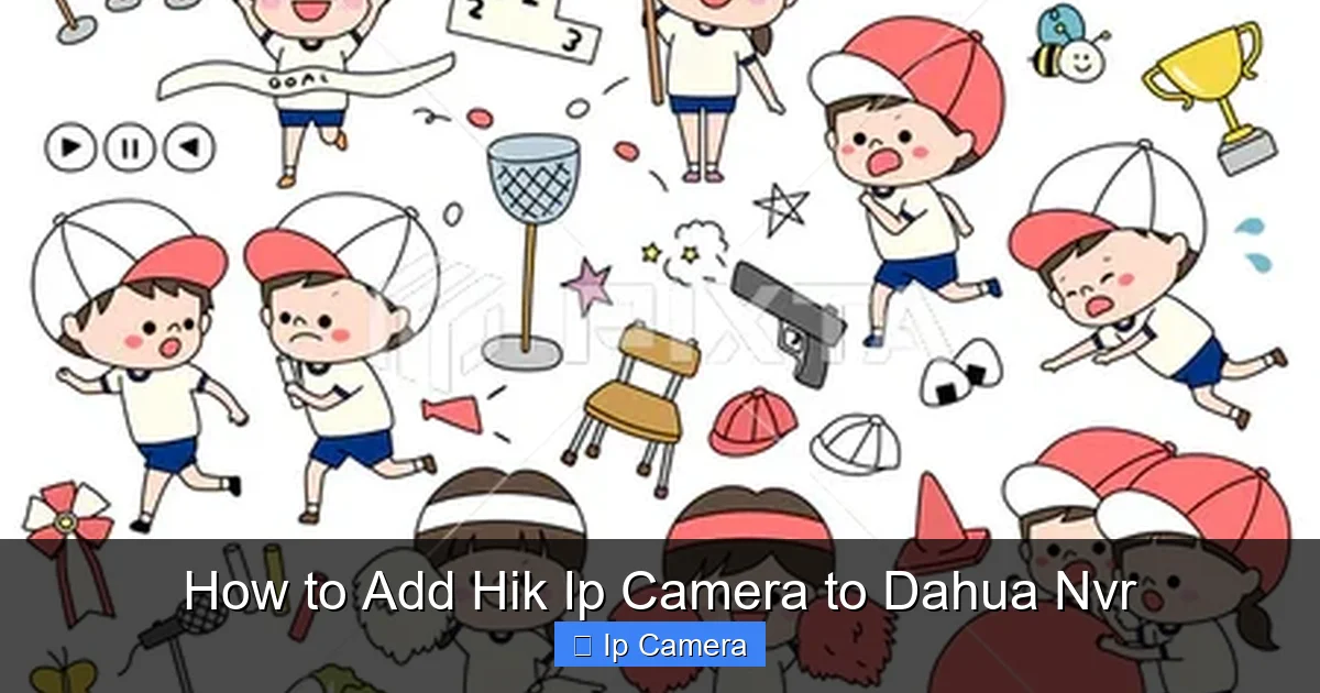 How to Add Hik Ip Camera to Dahua Nvr