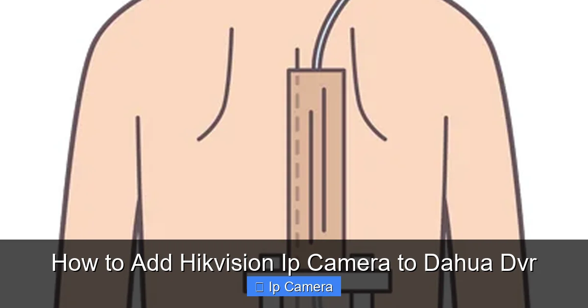 How to Add Hikvision Ip Camera to Dahua Dvr