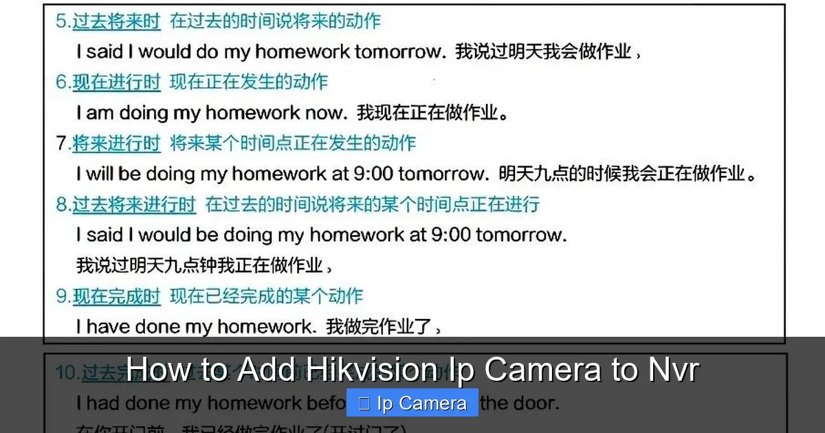 How to Add Hikvision Ip Camera to Nvr